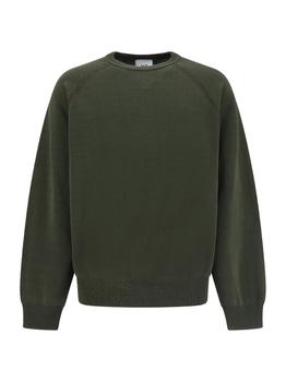 推荐Y-3 Logo-Embroidered Ribbed Crewneck Sweater商品