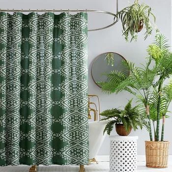 Justina Blakeney | Aisha Shower Curtain,商家Bloomingdale's,价格¥300