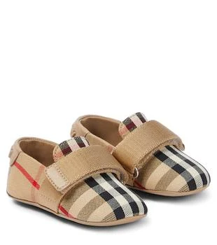 Burberry | 婴幼儿 — Burberry Check套穿式鞋履,商家MyTheresa CN,价格¥1849