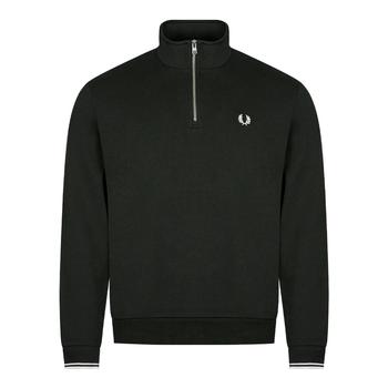 Fred Perry | Fred Perry Half Zip Sweatshirt - Night Green商品图片,