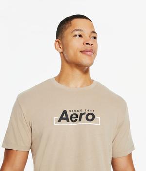推荐Aeropostale Men's Centered Box Logo Graphic Tee商品