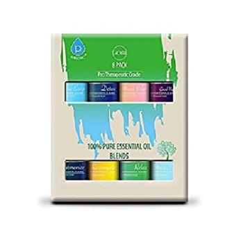 PURSONIC | 8 Pack of 100% Pure Essential Aromatherapy Oils商品图片,7.8折