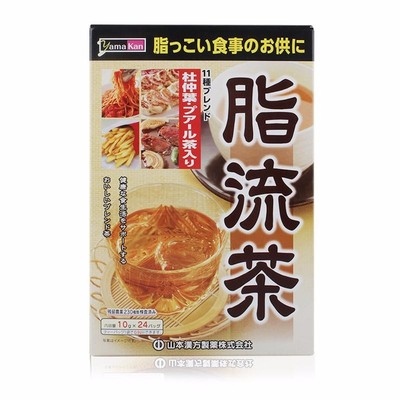 商品日本进口 | 山本汉方 脂流茶 刮油解腻养生茶24袋*2盒/1盒图片