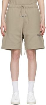Essentials | Khaki Sweat Shorts商品图片,独家减免邮费
