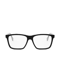 Fendi | Fendi Eyewear Square Frame Glasses 7.1折, 独家减免邮费