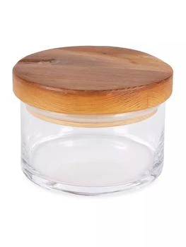 etúHome | Classic Wood Top Canister,�商家Saks Fifth Avenue,价格¥668