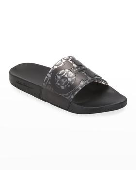 推荐Men's Groove 5 Gancini Slide Sandals商品