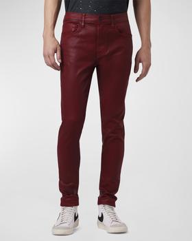 Hudson | Men's Zack Coated Skinny Jeans商品图片,满$150减$30, 满减