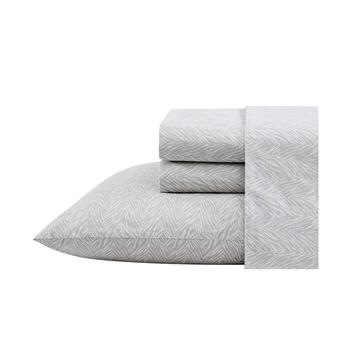 Kenneth Cole, Kenneth Cole | Urban Zebra Cotton Percale Under 200-Thread Count 4 Piece King Sheet Set商品图片 4.4折