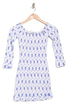 CAROLINE CONSTAS图片, CAROLINE CONSTAS | Tilly Long Sleeve Floral Print Dress商品图片 3.8折