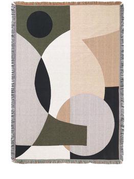 商品Entire Tapestry Cotton Blanket,商家LUISAVIAROMA,价格¥1104图片