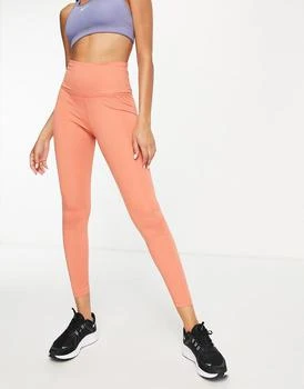 推荐Nike Training One Dri-FIT mid rise leggings in pink商品