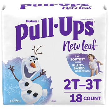 商品Huggies Pull-Ups | New Leaf Boys' Disney Frozen Potty Training Pants 2T-3T,商家Walgreens,价格¥126图片