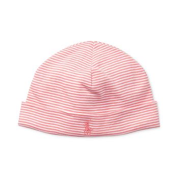 商品Ralph Lauren Baby Girls Striped Cotton Hat,商家Macy's,价格¥143图片