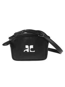 推荐COURREGES CAPSULE Logo leather camera bag商品