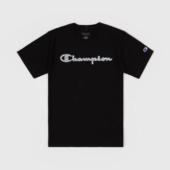 推荐Champion 男士草写logo短袖T恤 athletics线 GT23H-586559-003商品