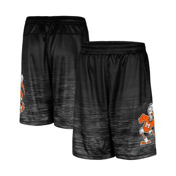 Colosseum | Men's Black Miami Hurricanes Broski Shorts商品图片,