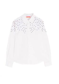 推荐Margot Shirt in White Embellishment商品