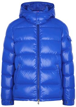 moncler maya, Moncler | Maya blue hooded quilted shell jacket商品图片 