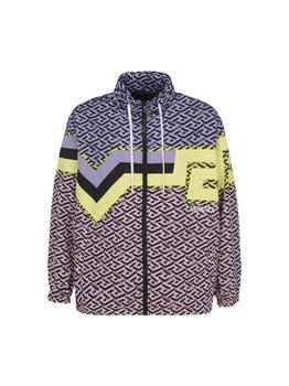 Versace | Versace Greca Monogram Zipped Jacket商品图片,5.7折起