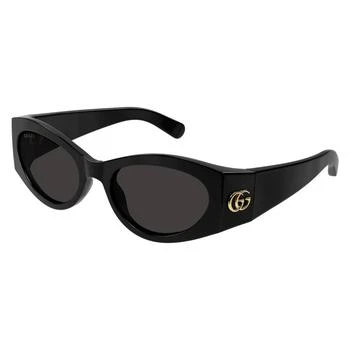 Gucci | Grey Cat Eye Ladies Sunglasses GG1401S 001 53,商家Jomashop,价格¥1340