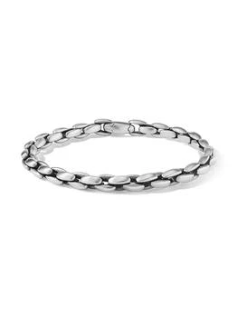 David Yurman | Elongated Box Chain Bracelet in Sterling Silver, 6MM,商家Saks Fifth Avenue,价格¥5626