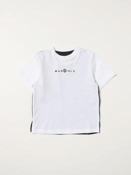 MAISON MARGIELA | Mm6 Maison Margiela bicolor t-shirt商品图片,4折起