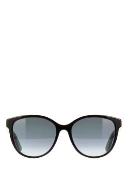 Gucci | Gucci Eyewear Oval Frame Sunglasses商品图片,7折
