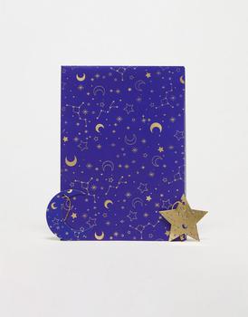 商品Skinnydip | Skinnydip starry night wrapping paper and gift tag set,商家ASOS,价格¥39图片
