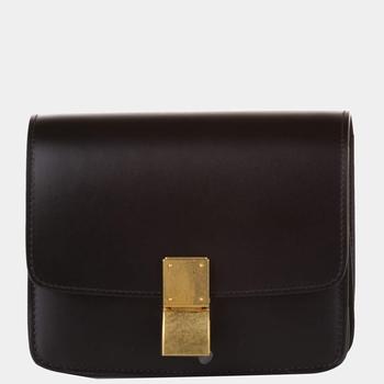 celine box好用吗, [二手商品] Celine | Celine  Black Classic Box Small Leather Crossbody Bag商品图片 9折