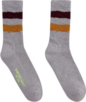 推荐Golden Goose Deluxe Brand Striped Ribbed Socks商品