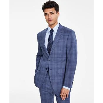 Calvin Klein | Men's Slim-Fit Wool Blend Stretch Plaid Suit Separate Jacket,商家Macy's,价格¥3311