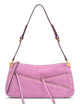 Manu Atelier | Suede Shoulder Bag W/ Zips商品图片,5.5折×额外7.5折, 额外七五折