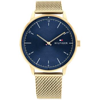 Tommy Hilfiger | Men's Gold-Tone Mesh Bracelet Watch, 43mm商品图片,