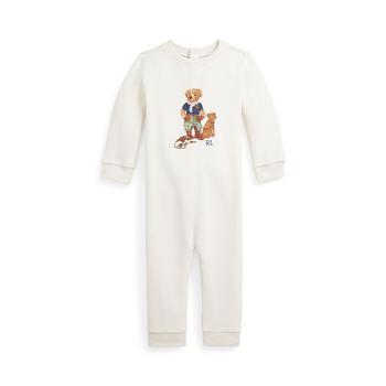 ralph lauren bear, Ralph Lauren | Baby Boys Polo Bear Fleece Coverall商品图片 