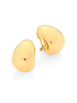 商品Roberto Coin | 18K Yellow Gold Domed Stud Earrings,商家Saks Fifth Avenue,价格¥14347图片
