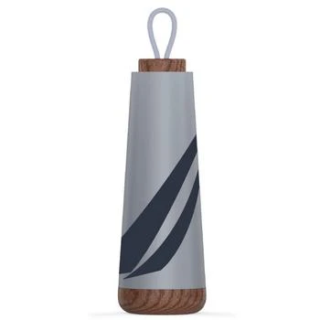 Nautica | Mens J-Class Stainless Steel And Acacia Wood Water Bottle,商家Premium Outlets,价格¥80