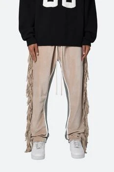 MNML | Fringe Velour Sweatpants - Dust,商家mnml,价格¥584