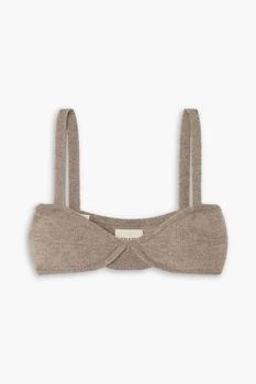 Khaite | Eda cashmere soft-cup bra top,商家THE OUTNET US,价格¥1754