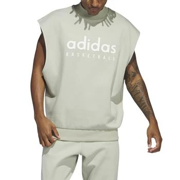 推荐adidas Basketball Sleeveless Sweatshirt - Men's商品