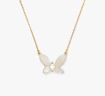 Kate Spade | Kate Spade - Women's Mother Of Pearl Butterfly Necklace,商家ELITE FINDS,价格¥572