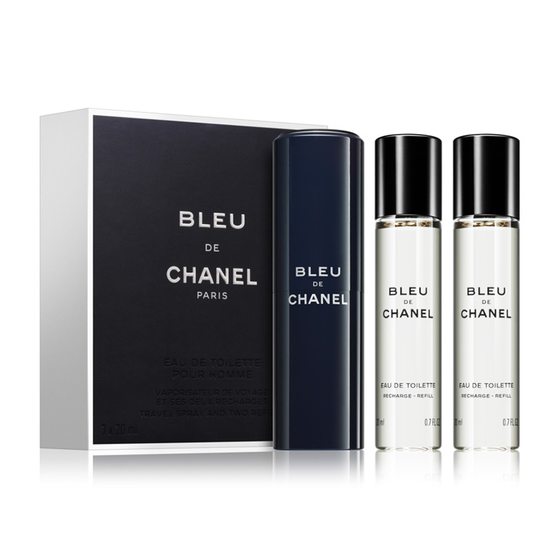 Chanel | Chanel香奈儿 蔚蓝男士淡香水20mlx3 旅行便携装/替换装商品图片,9.7折, 1件9.6折, 包邮包税, 满折
