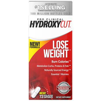 商品Hydroxycut | Pro Clinical Weight Loss Supplements with Apple Cider Vinegar,商家Walgreens,价格¥186图片