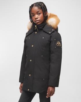 推荐Kid's Fur-Trim Parka Jacket, Size XS-XL商品