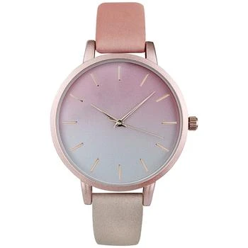 推荐Women's Pink Ombre Strap Watch 38mm, Created for Macy's商品