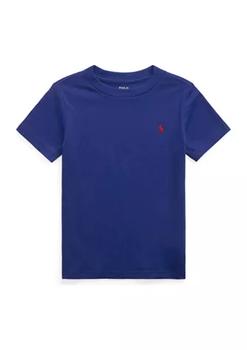 商品Ralph Lauren | Boys 4-7 Cotton Jersey Crew Neck T-Shirt,商家Belk,价格¥181图片
