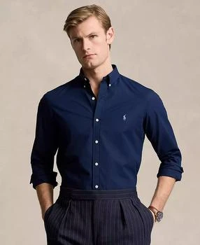 Ralph Lauren | Men's Slim-Fit Stretch Poplin Shirt,商家Macy's,价格¥664