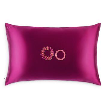 推荐Blossom Nights Pure Silk Pillowcase and Scrunchies Gift Set商品