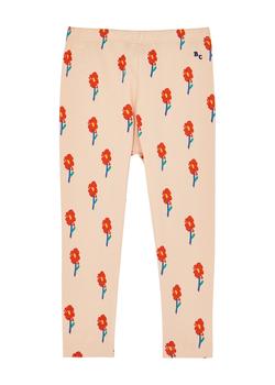 BOBO CHOSES | KIDS Flowers printed stretch-cotton leggings商品图片,