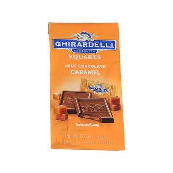 商品Ghirardelli Milk Chocolate Caramel Squares  - Case of 6 - 5.32 OZ图片
